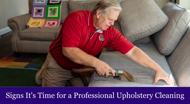 Signs It's Time for a Professional Upholstery Cleaning - Read Out